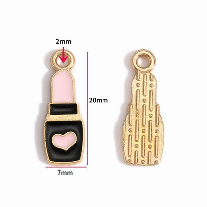 5PCS Chanel Theme Collection Charm For Jewelry Making Findings