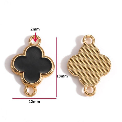 5PCS Chanel Theme Collection Charm For Jewelry Making Findings