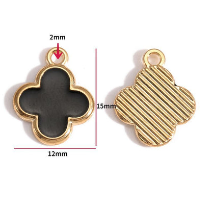 5PCS Chanel Theme Collection Charm For Jewelry Making Findings