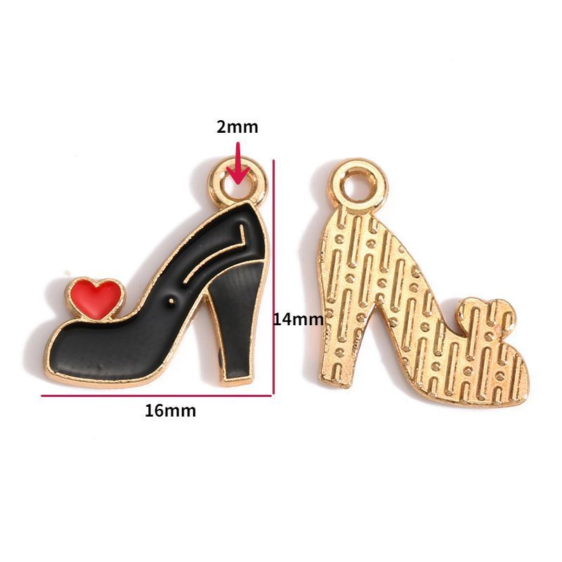 5PCS Chanel Theme Collection Charm For Jewelry Making Findings