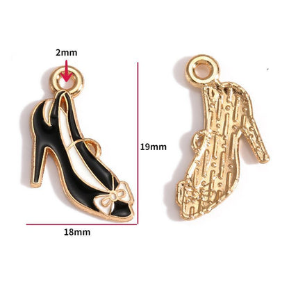 5PCS Chanel Theme Collection Charm For Jewelry Making Findings