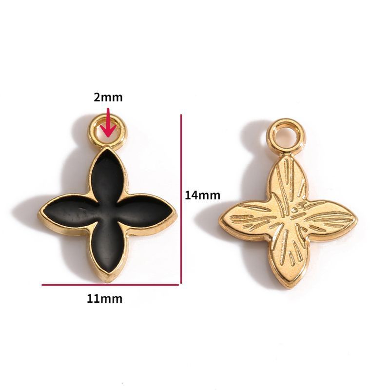 5PCS Chanel Theme Collection Charm For Jewelry Making Findings