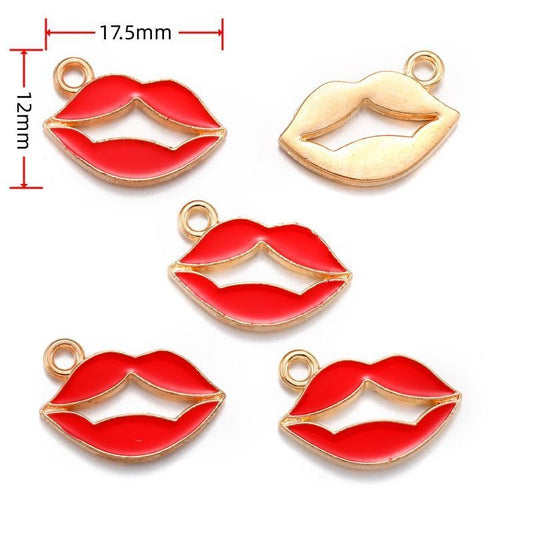 5PCS Chanel Theme Collection Charm For Jewelry Making Findings