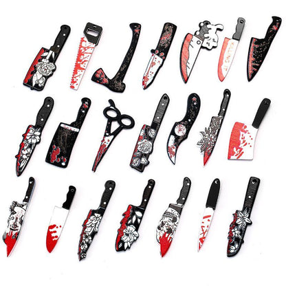 1PCS Knife Theme Collection Charm For Jewelry Making Findings
