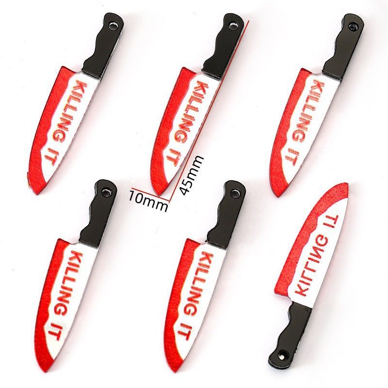 1PCS Knife Theme Collection Charm For Jewelry Making Findings