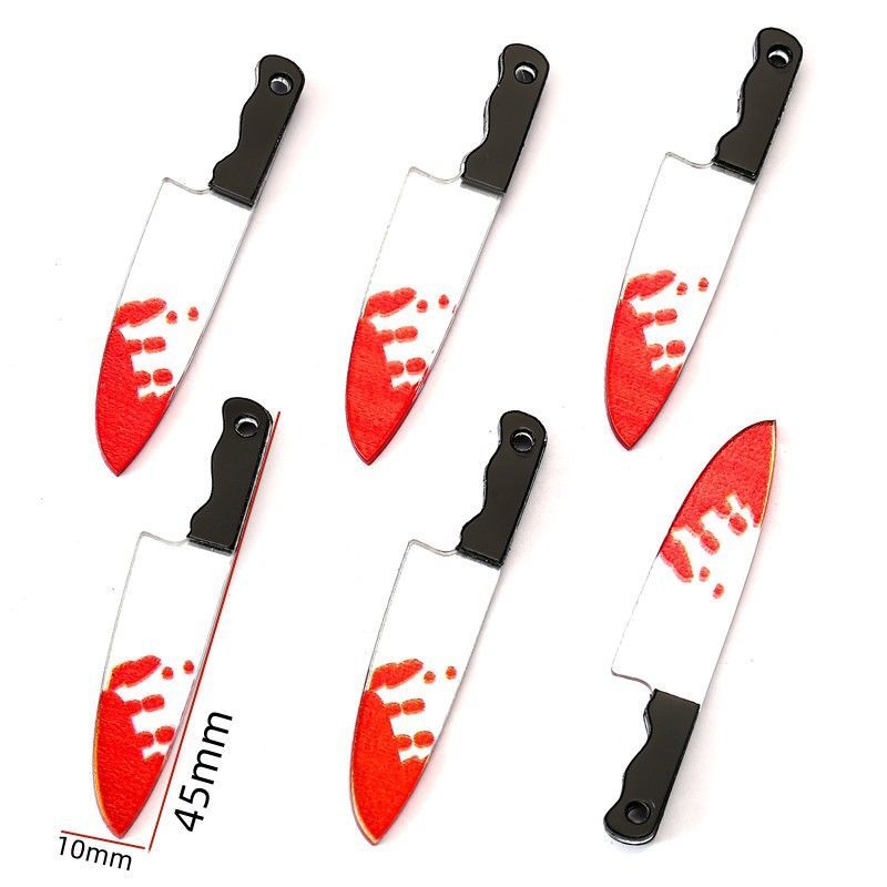 1PCS Knife Theme Collection Charm For Jewelry Making Findings