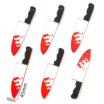 1PCS Knife Theme Collection Charm For Jewelry Making Findings
