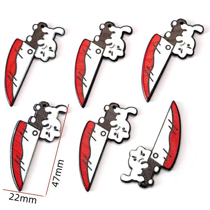 1PCS Knife Theme Collection Charm For Jewelry Making Findings