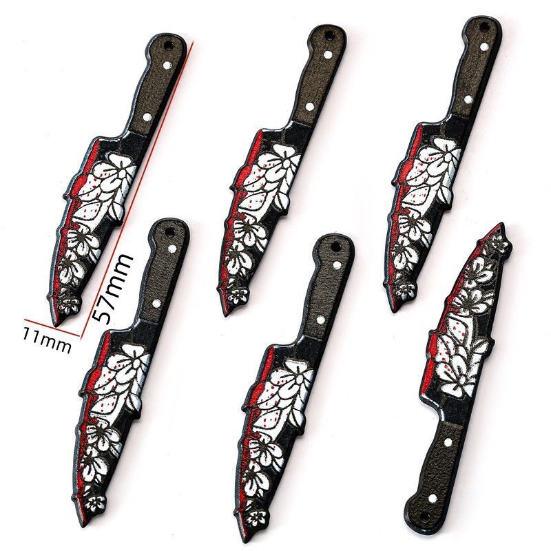 1PCS Knife Theme Collection Charm For Jewelry Making Findings