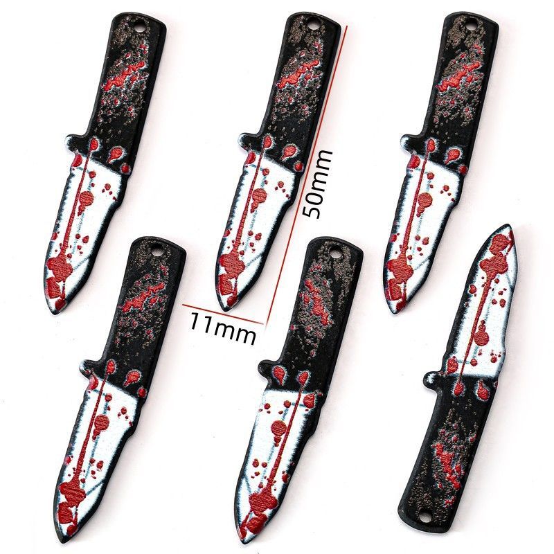 1PCS Knife Theme Collection Charm For Jewelry Making Findings