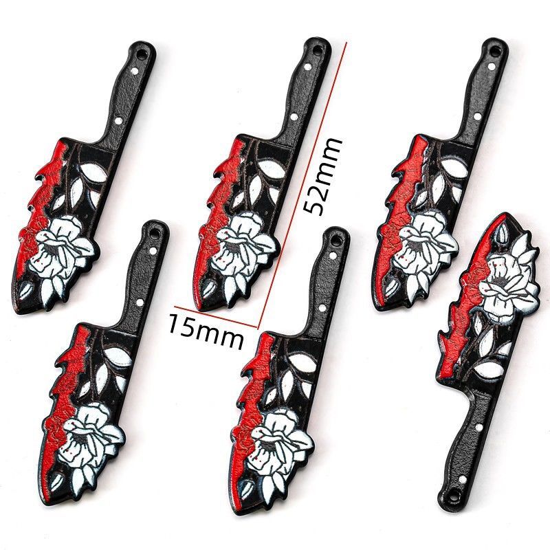 1PCS Knife Theme Collection Charm For Jewelry Making Findings