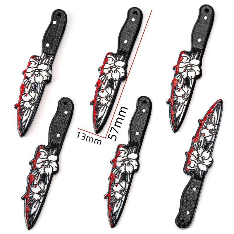 1PCS Knife Theme Collection Charm For Jewelry Making Findings