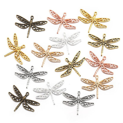 1 PCS Dragonfly Jewelry Making Findings Charm 25x35mm