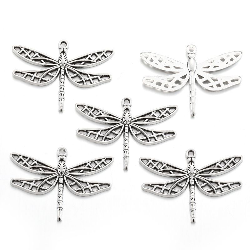 1 PCS Dragonfly Jewelry Making Findings Charm 25x35mm