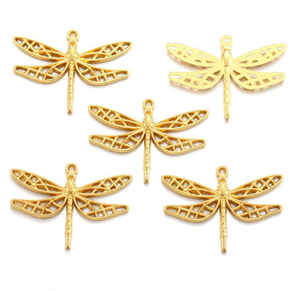 1 PCS Dragonfly Jewelry Making Findings Charm 25x35mm