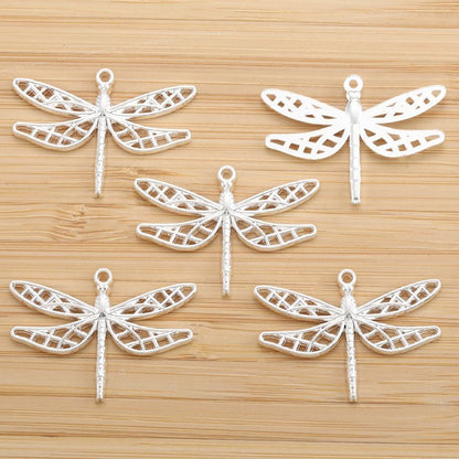 1 PCS Dragonfly Jewelry Making Findings Charm 25x35mm