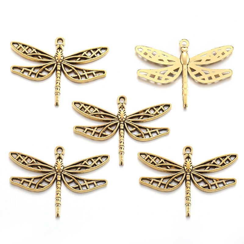 1 PCS Dragonfly Jewelry Making Findings Charm 25x35mm
