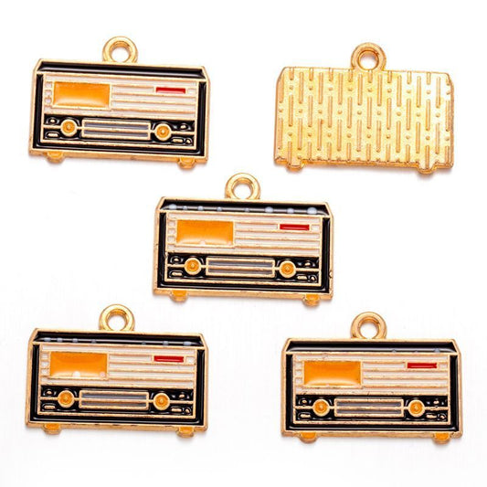 1PCS Back to 80S Theme Collection Charm For Jewelry Making Findings