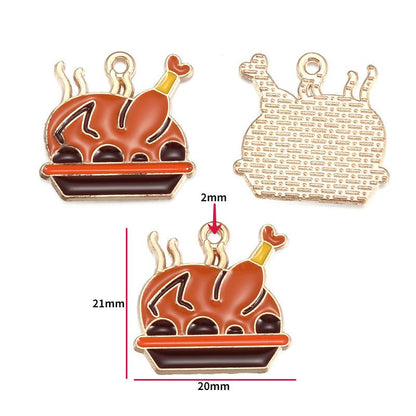 1PCS Thanksgiving Collection Charm For Jewelry Making Findings