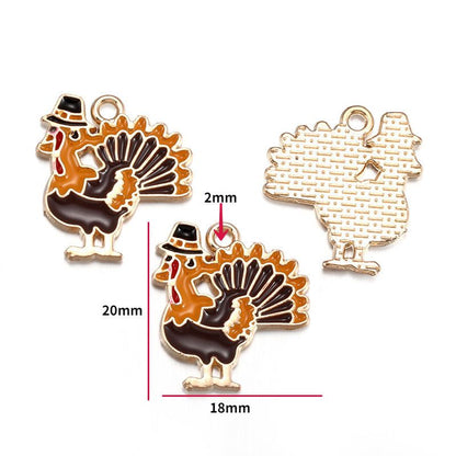 1PCS Thanksgiving Collection Charm For Jewelry Making Findings