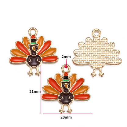 1PCS Thanksgiving Collection Charm For Jewelry Making Findings