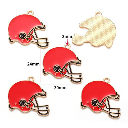 5PCS Super Sports Collection Charm For Jewelry Making Findings