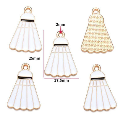 5PCS Super Sports Collection Charm For Jewelry Making Findings