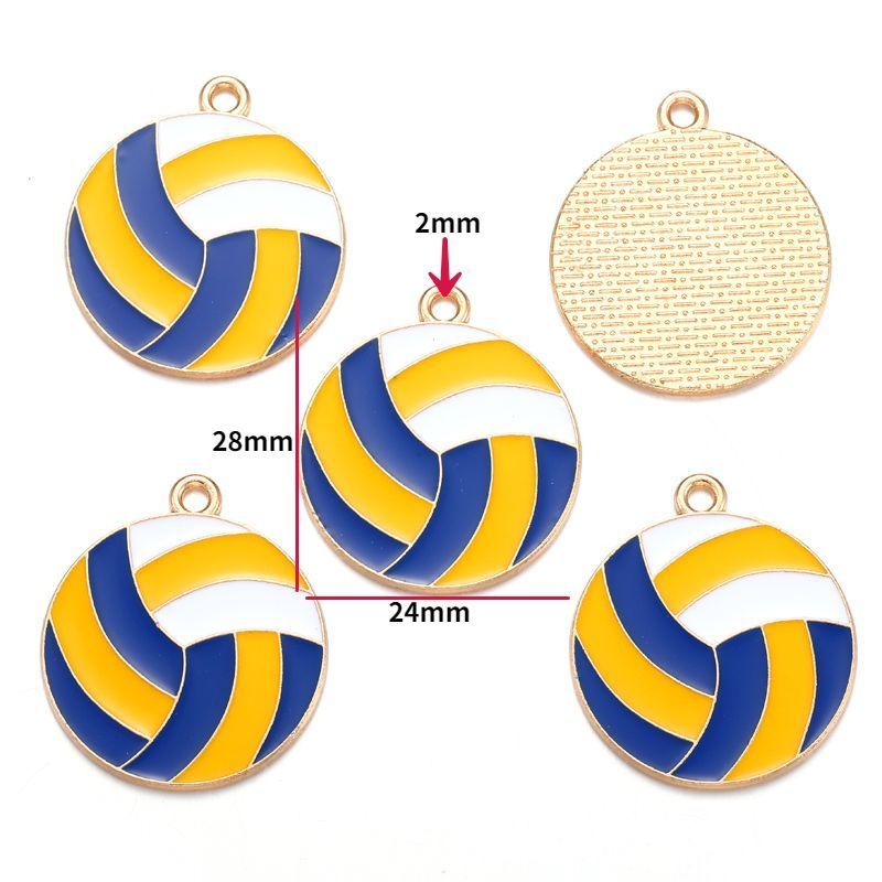 5PCS Super Sports Collection Charm For Jewelry Making Findings