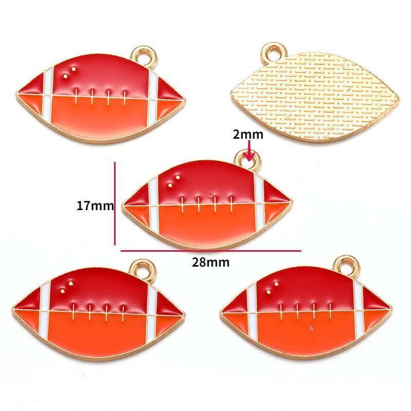 5PCS Super Sports Collection Charm For Jewelry Making Findings