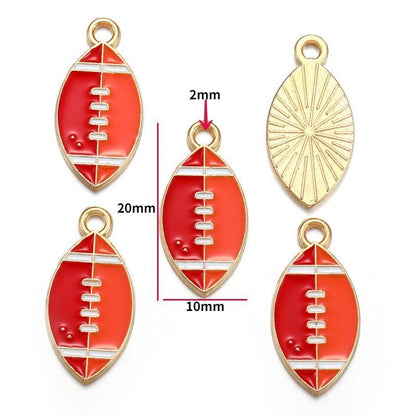 5PCS Super Sports Collection Charm For Jewelry Making Findings