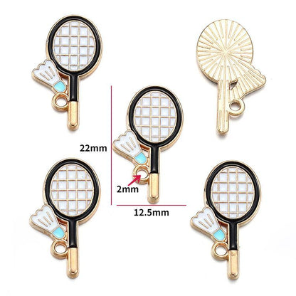 5PCS Super Sports Collection Charm For Jewelry Making Findings