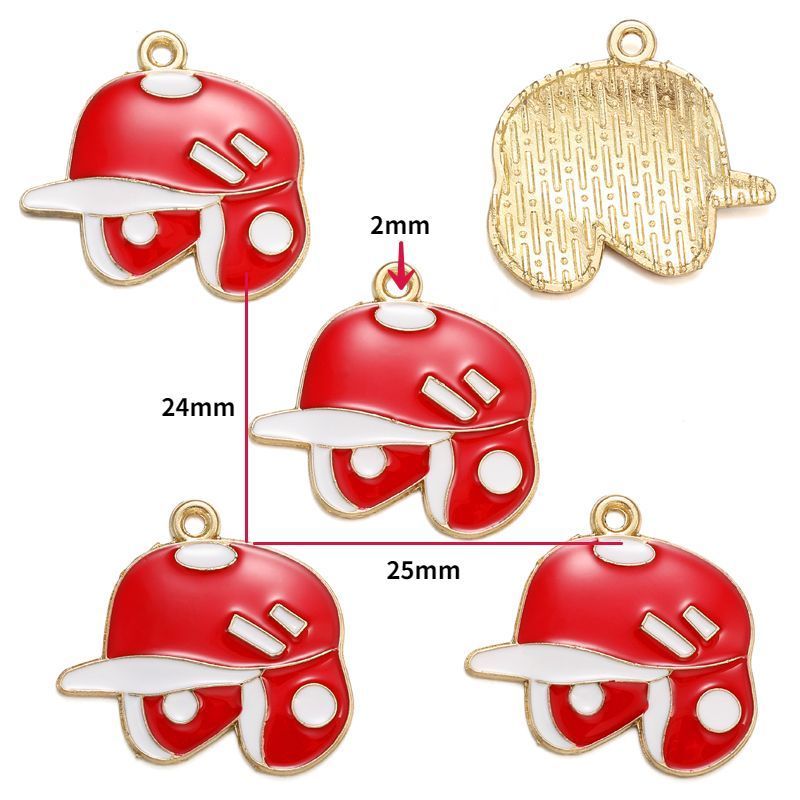 5PCS Super Sports Collection Charm For Jewelry Making Findings