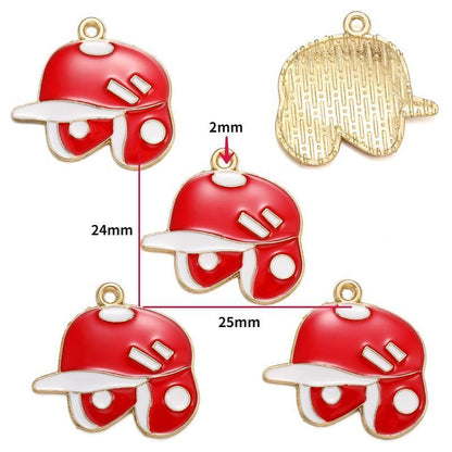 5PCS Super Sports Collection Charm For Jewelry Making Findings