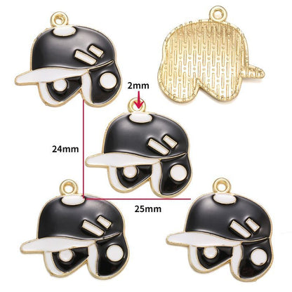5PCS Super Sports Collection Charm For Jewelry Making Findings
