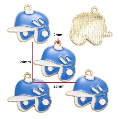 5PCS Super Sports Collection Charm For Jewelry Making Findings