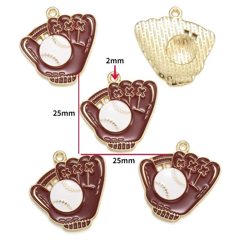 5PCS Super Sports Collection Charm For Jewelry Making Findings