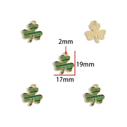 5PCS St Patrick Day Collection Charm For Jewelry Making Findings