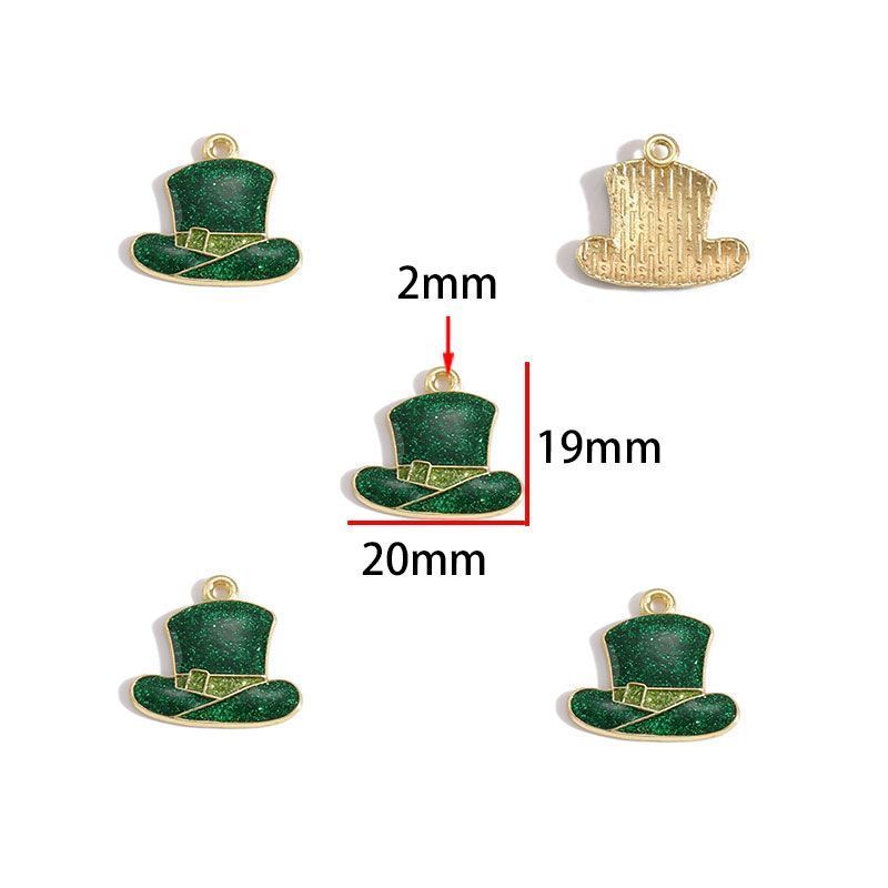 5PCS St Patrick Day Collection Charm For Jewelry Making Findings