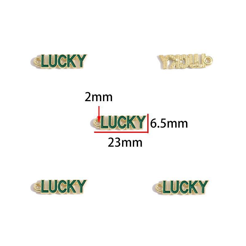 5PCS St Patrick Day Collection Charm For Jewelry Making Findings