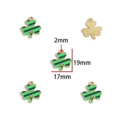 5PCS St Patrick Day Collection Charm For Jewelry Making Findings