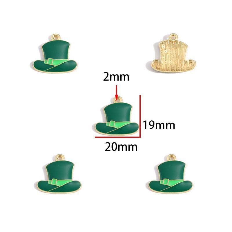 5PCS St Patrick Day Collection Charm For Jewelry Making Findings