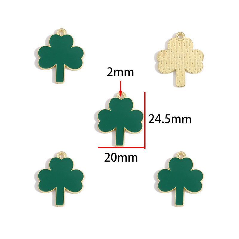 5PCS St Patrick Day Collection Charm For Jewelry Making Findings