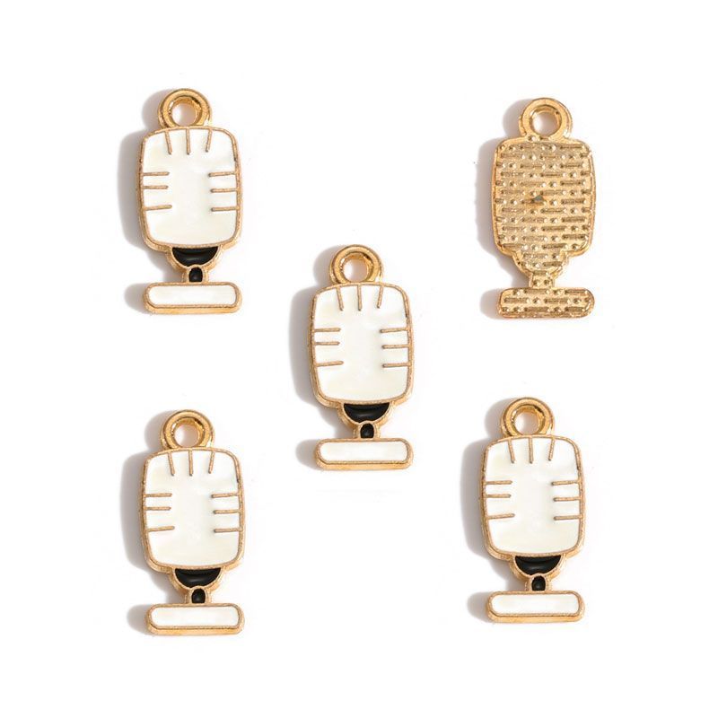 5PCS Music-Theme Collection Charm For Jewelry Making Findings