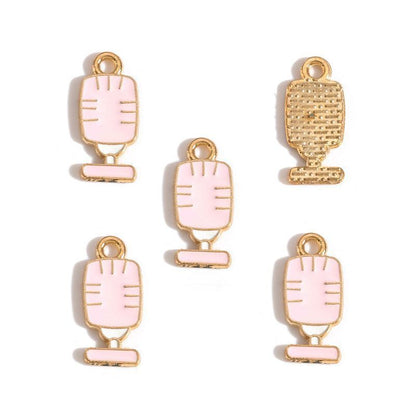 5PCS Music-Theme Collection Charm For Jewelry Making Findings