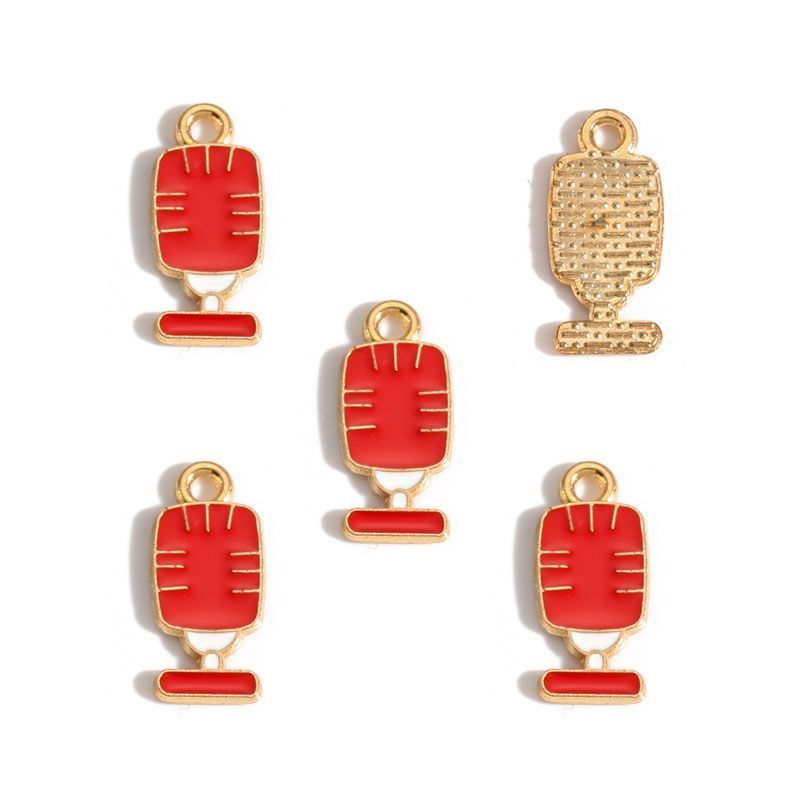 5PCS Music-Theme Collection Charm For Jewelry Making Findings