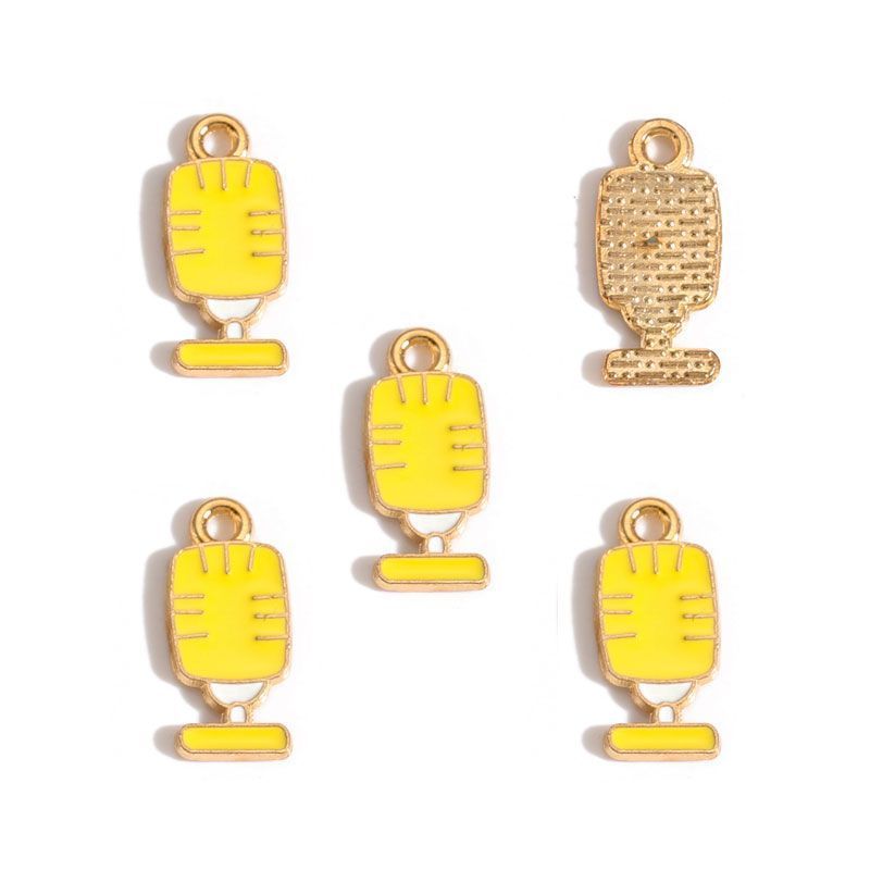5PCS Music-Theme Collection Charm For Jewelry Making Findings