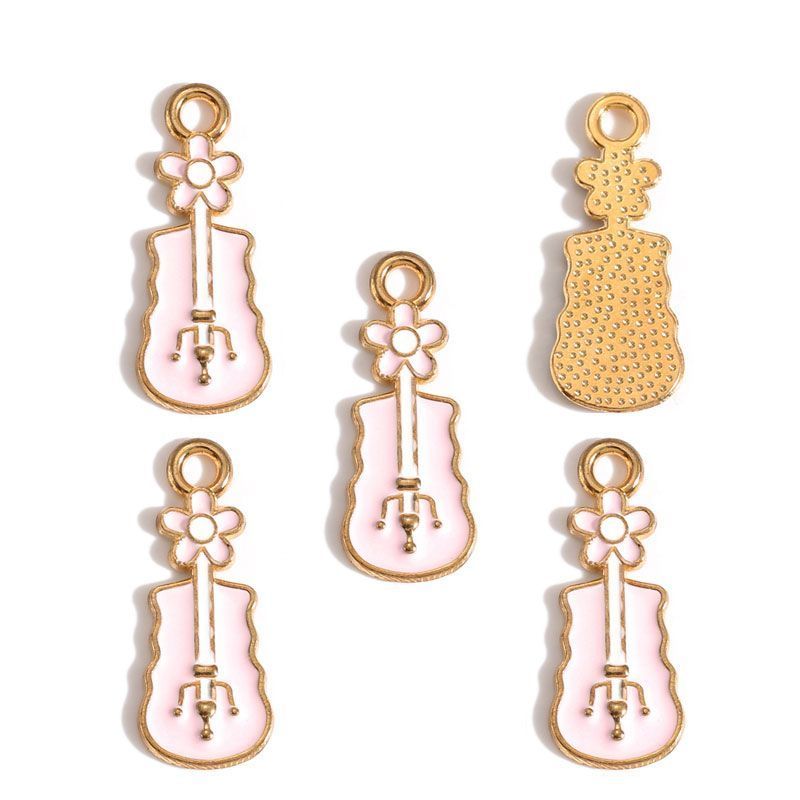 5PCS Music-Theme Collection Charm For Jewelry Making Findings