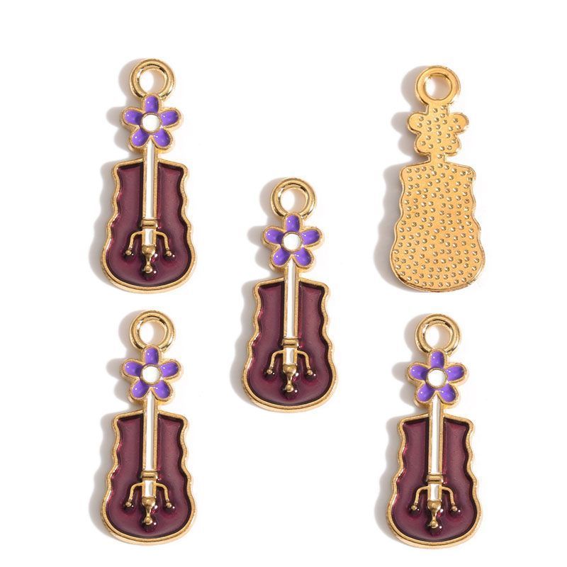 5PCS Music-Theme Collection Charm For Jewelry Making Findings