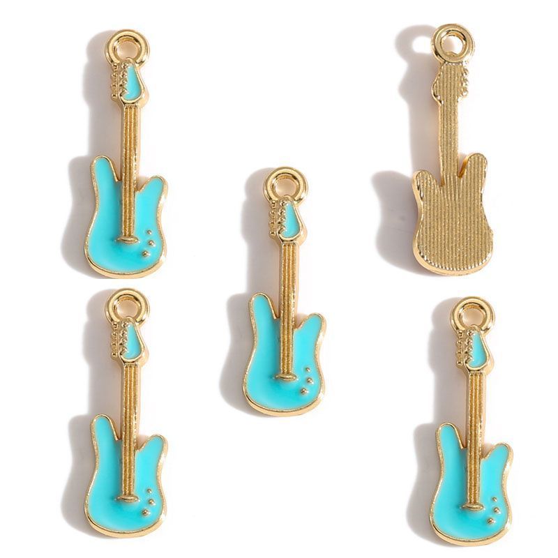5PCS Music-Theme Collection Charm For Jewelry Making Findings