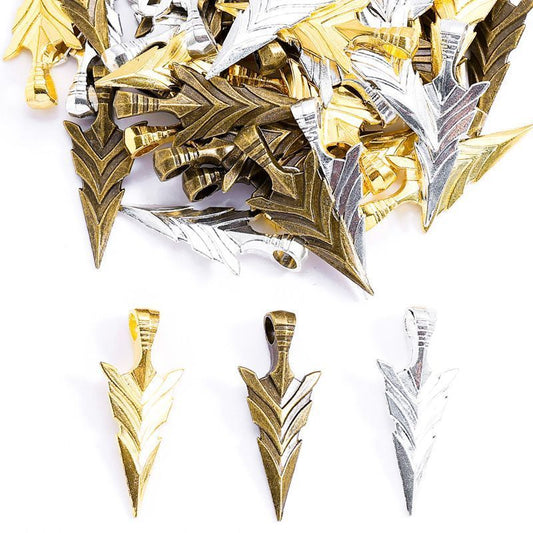 3PCS Arrow Head Jewelry Making Findings 19x46mm